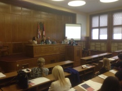 27 May 2015 Participants of the roundtable on “Prevention and Treatment of Cervical Cancer in Serbia”